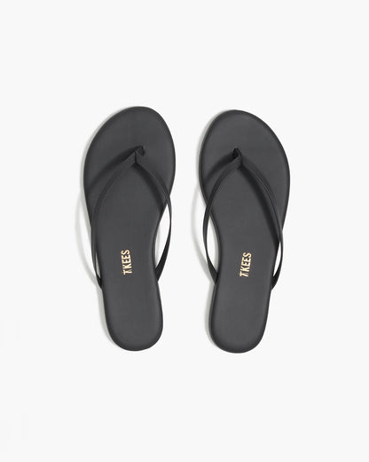 Flip Flops Lily Pigments Washed Black