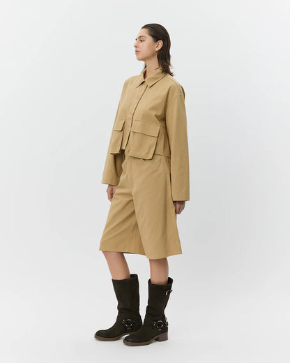 Jacket Short Larks Camel