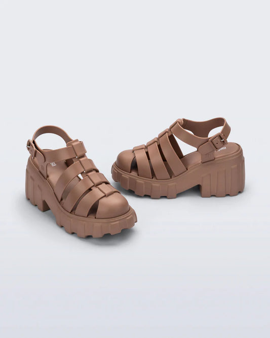 Sandals Megan Platform Brown