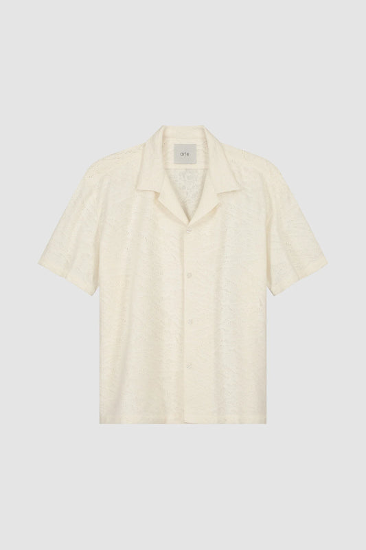 Shirt Crochet Cream