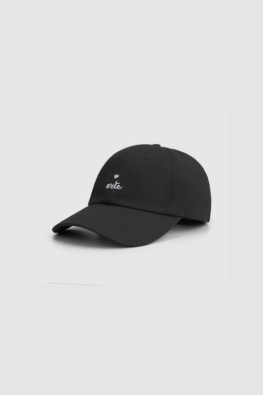 Cap Heart Logo Black