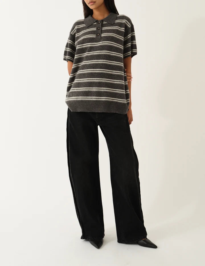 Jeans Darcy Barrel Washed Black