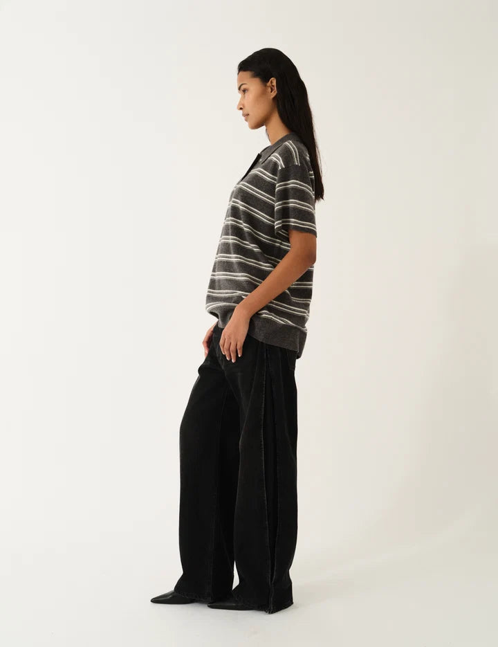 Jeans Darcy Barrel Washed Black