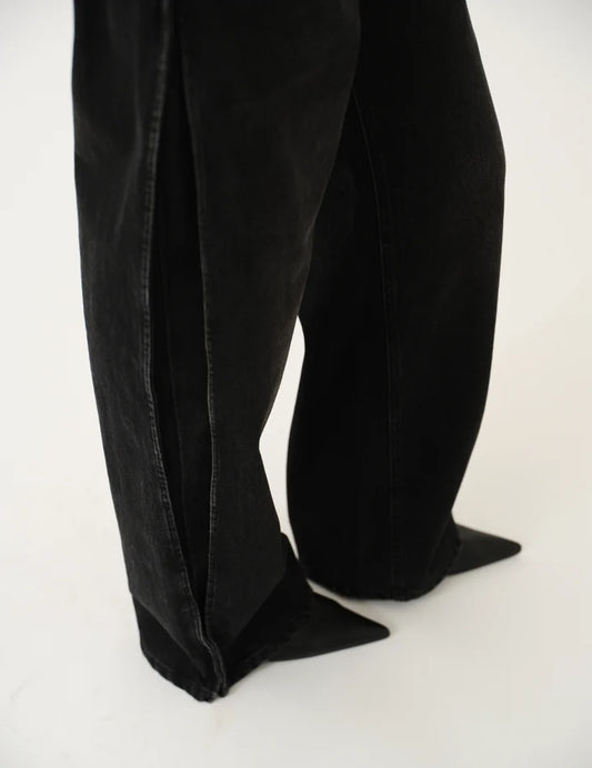 Jeans Darcy Barrel Washed Black