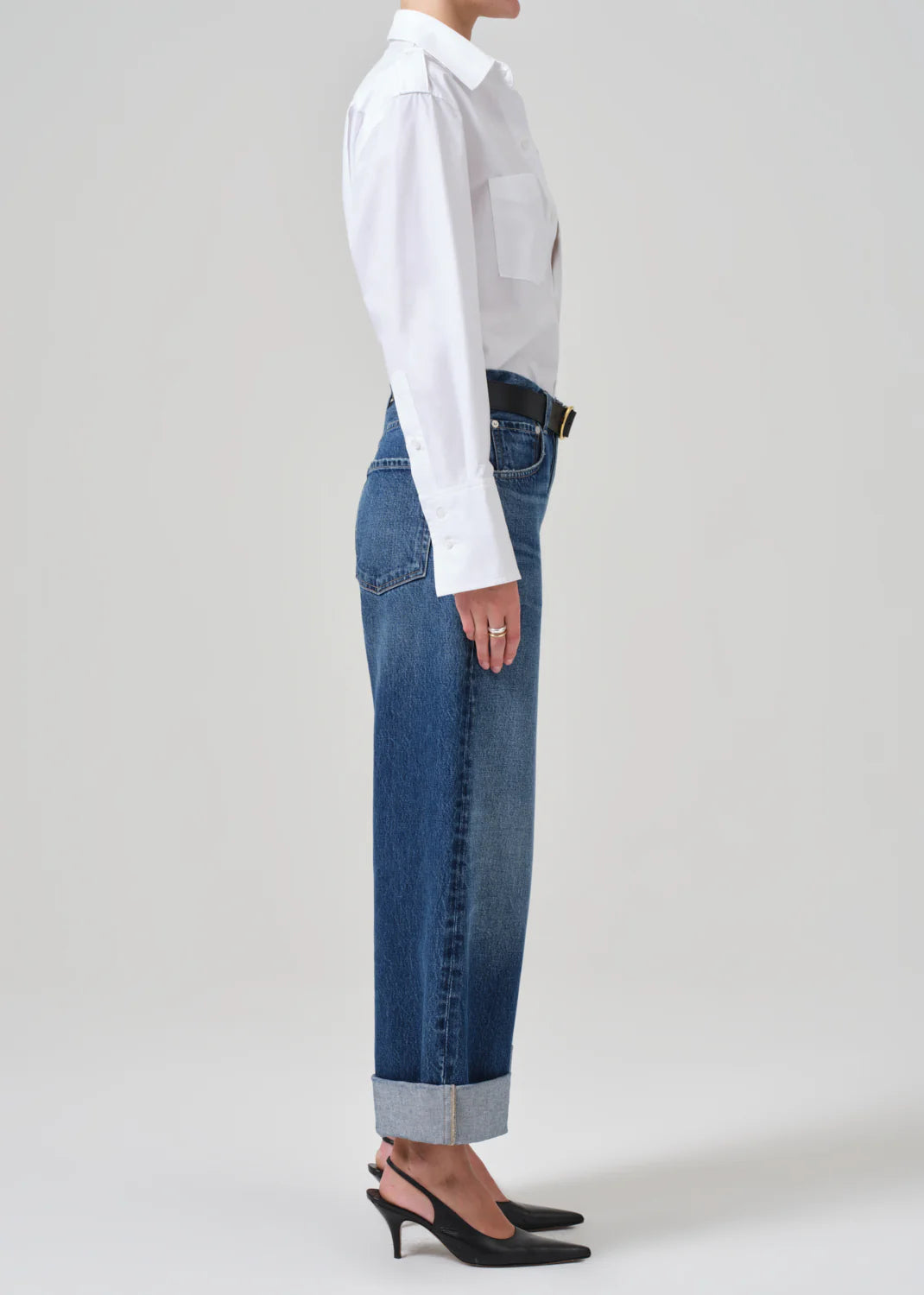 Jeans Ayla Baggy Claremont Blue