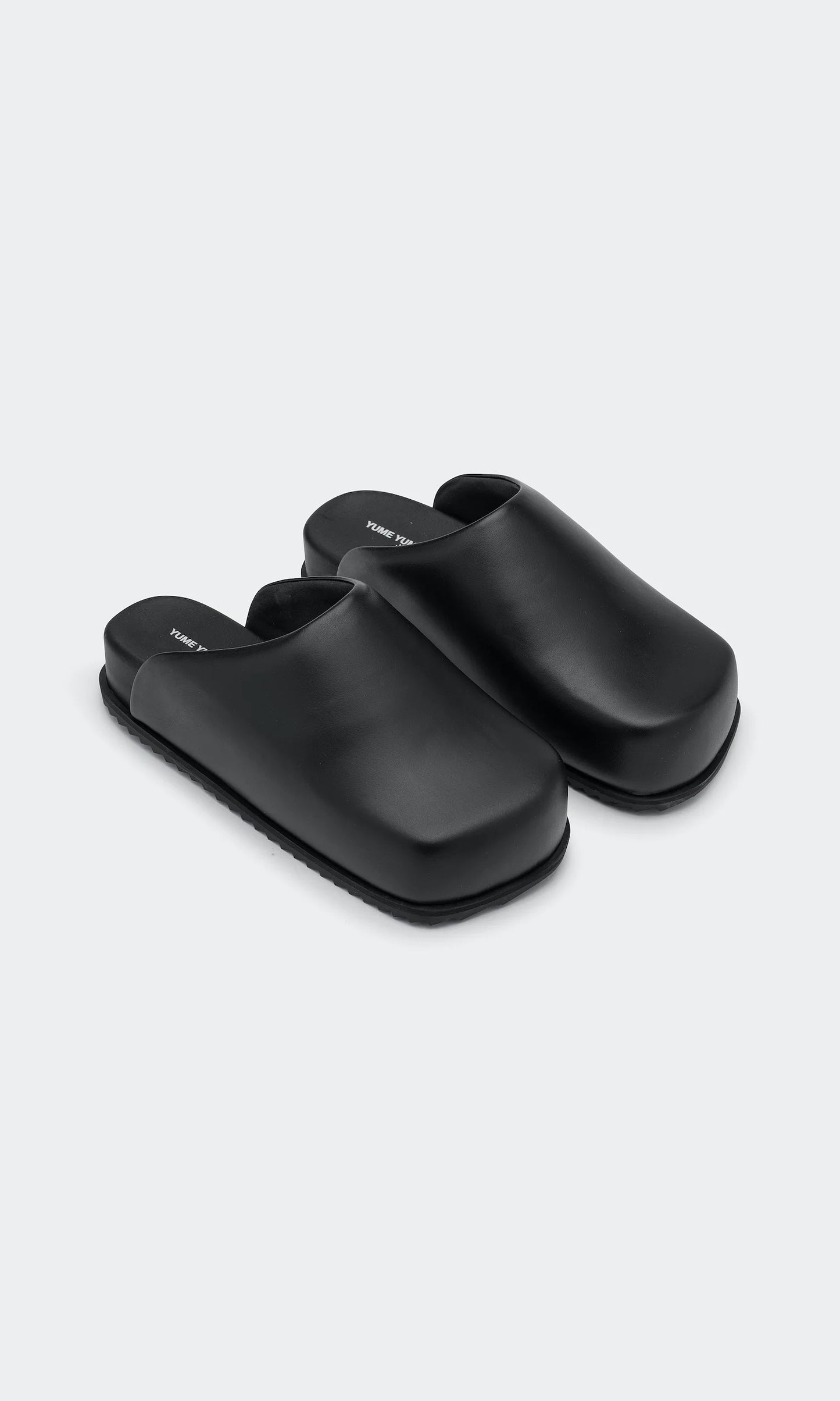 Sandals Truck Slide Black Leather