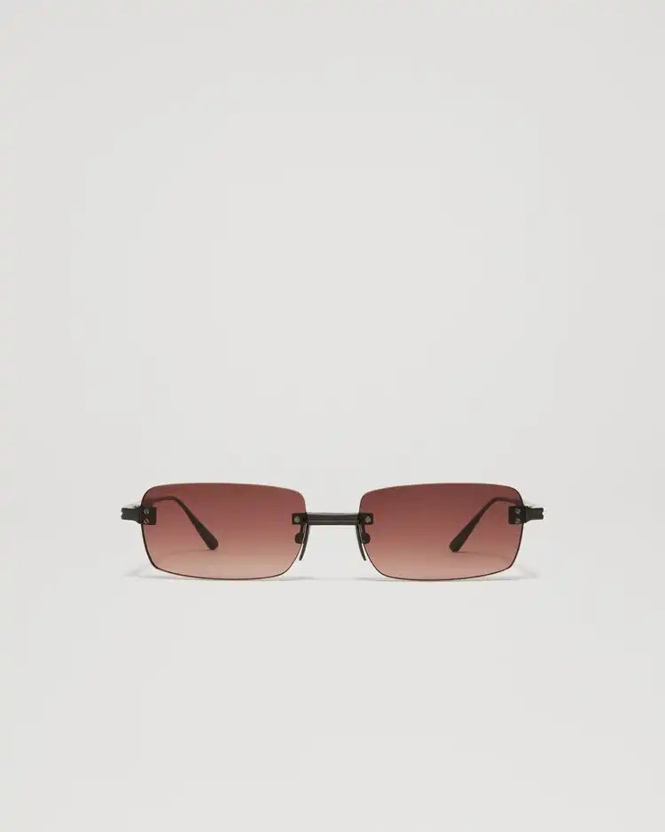 Sunglasses Parallel Gradient Red