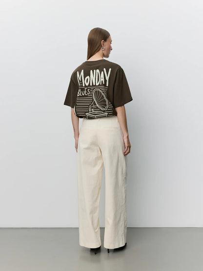 T-shirt Meas Brown
