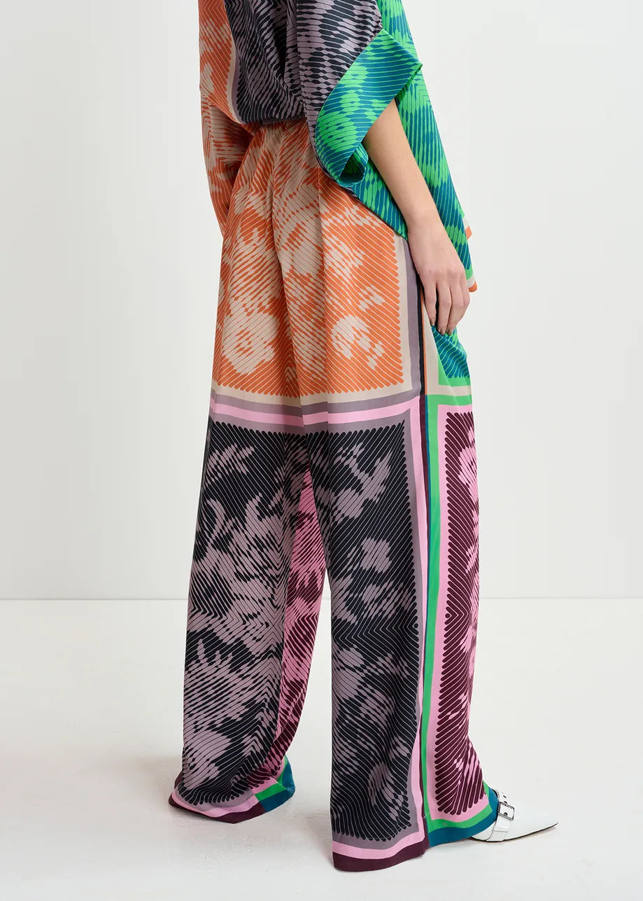 Kalhoty Gretel Printed Multicolor