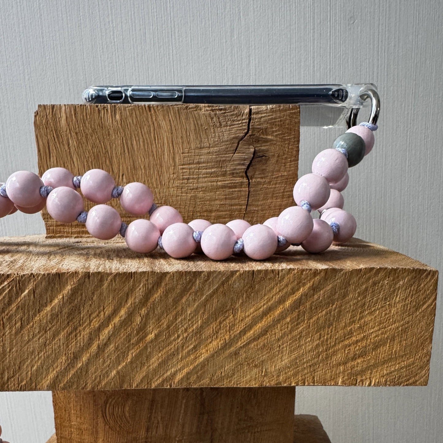 Bead Chain Blush Light Pink