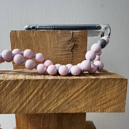 Bead Chain Blush Light Pink