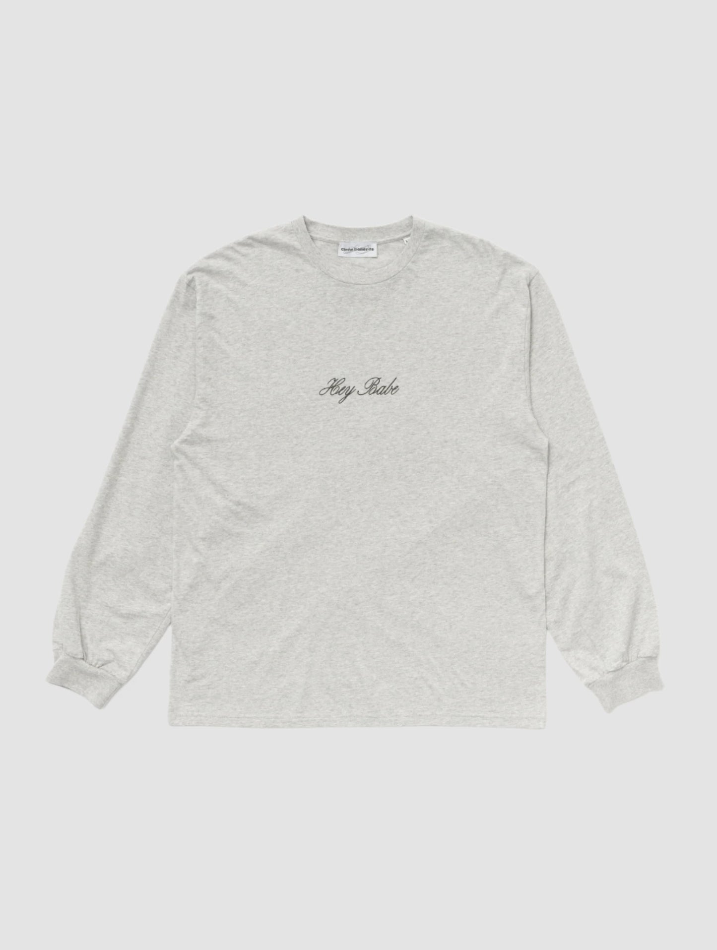 Tričko Hey Babe Longsleeve Grey