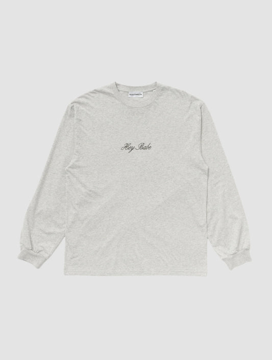 Tričko Hey Babe Longsleeve Grey