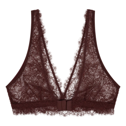 Bralette Cherie Tmavě Hnědá