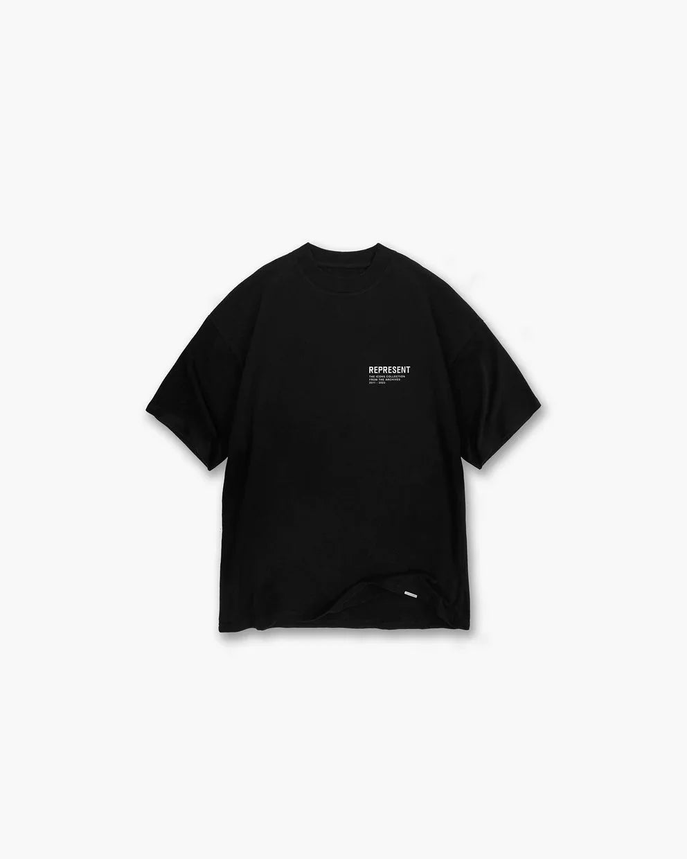 T-shirt Monochrome Icons Black