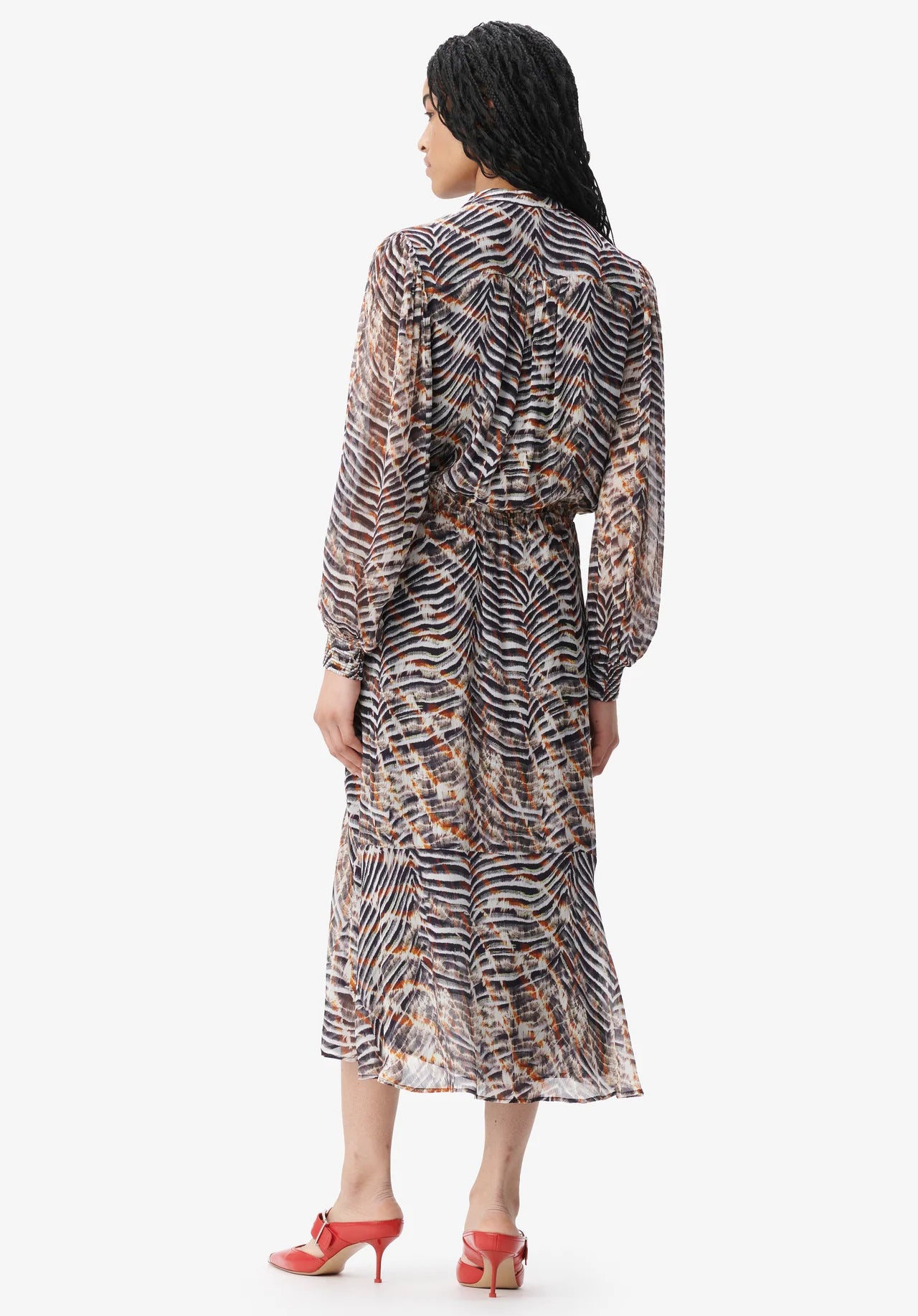 Dress Delio Zebra Shibori