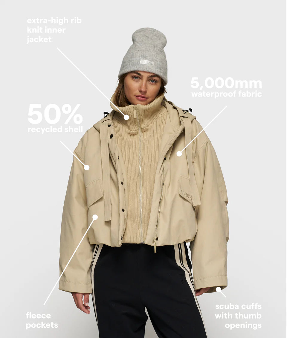 Jacket Queen Parka Pure Sand