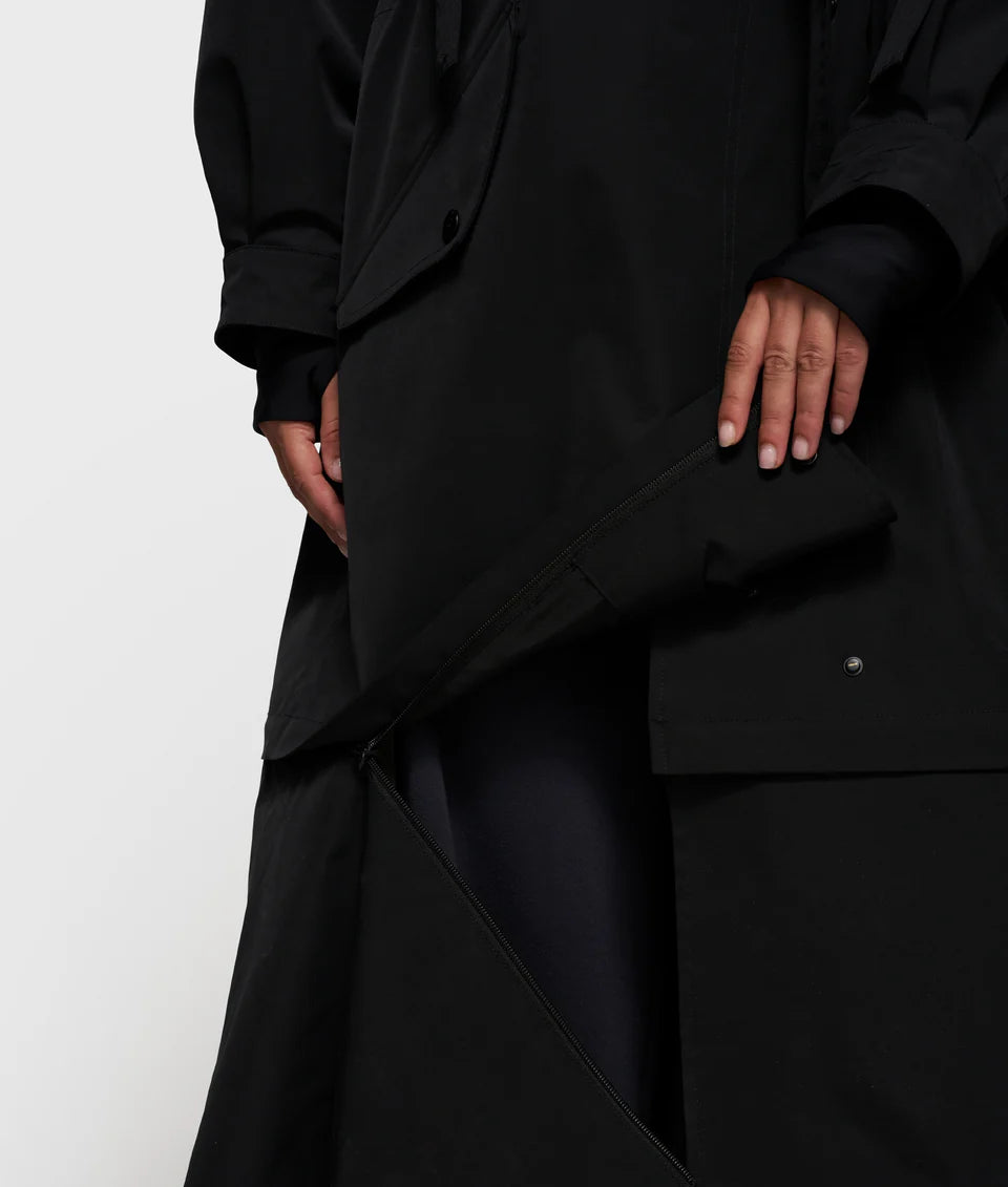 Raincoat Famous Black