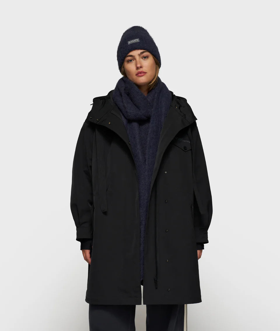 Raincoat Famous Black