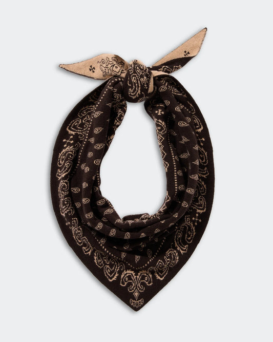 Scarf Wild Rag Burnt Cocoa/Dune