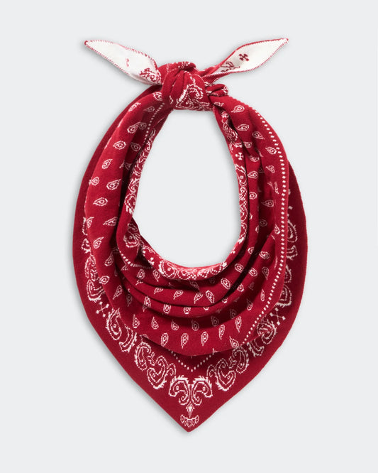 Scarf Wild Rag Ruby/Cream