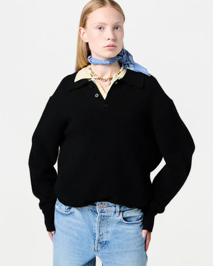 Sweater Allday Polo Black