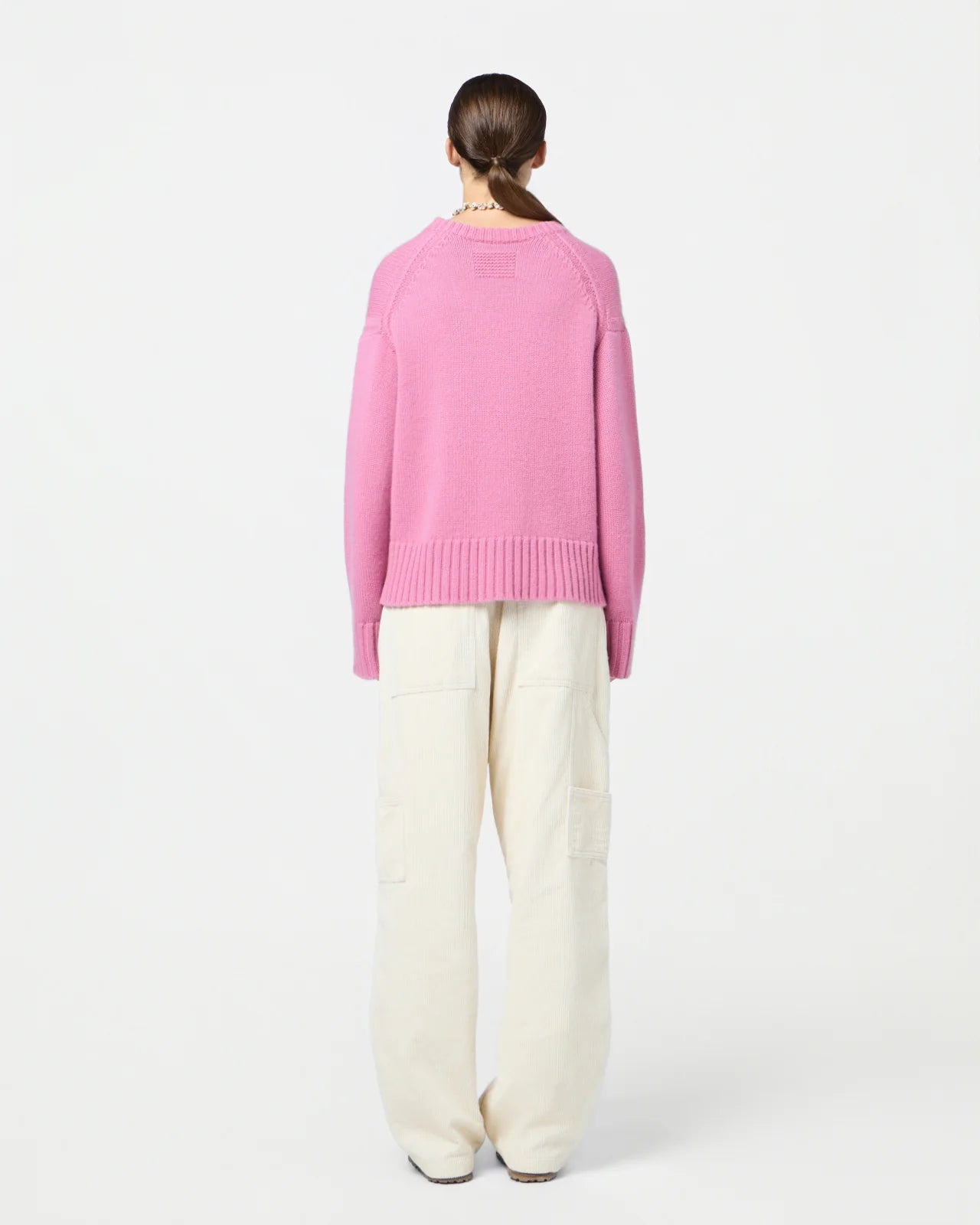 Sweater Cozy Crew Rose