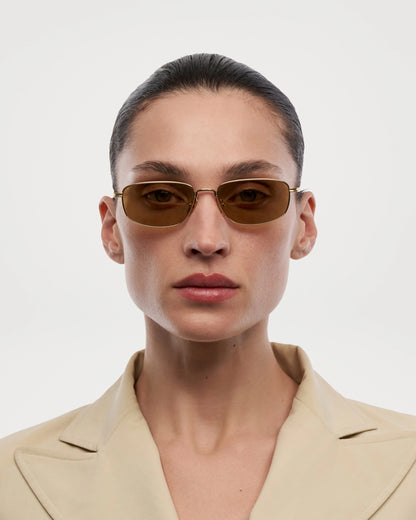 Sunglasses CC Titan Plane Gold