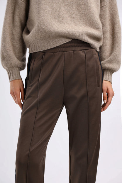 Pants Flores Brown