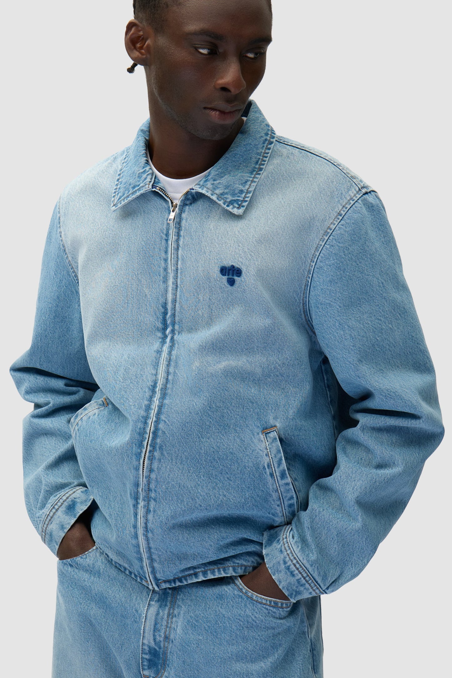 Jacket Heart Logo Bleach