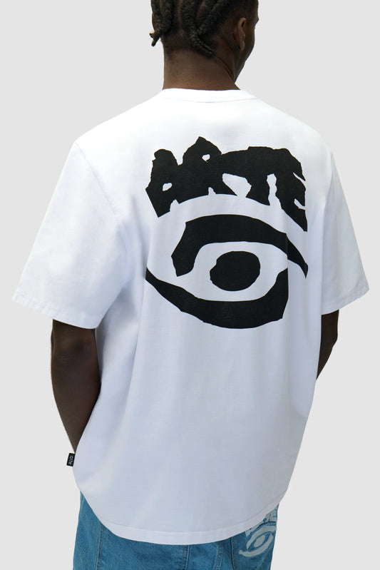 T-shirt Eye Print White