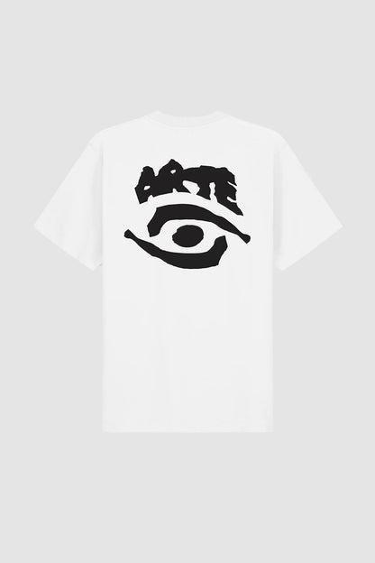 T-shirt Eye Print White