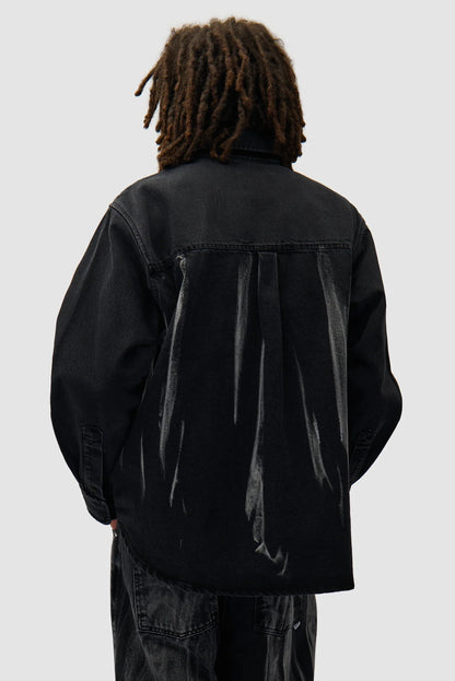 Shirt Black Denim