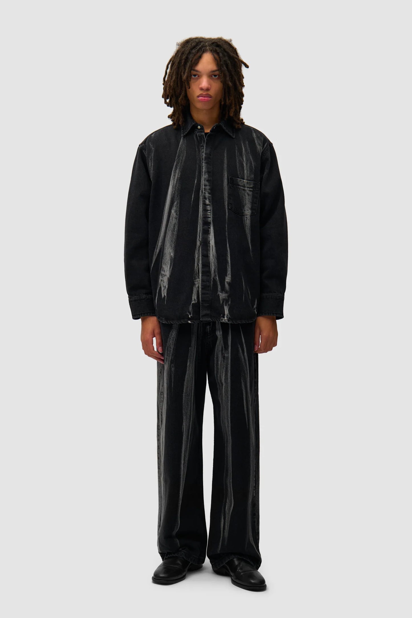 Shirt Black Denim