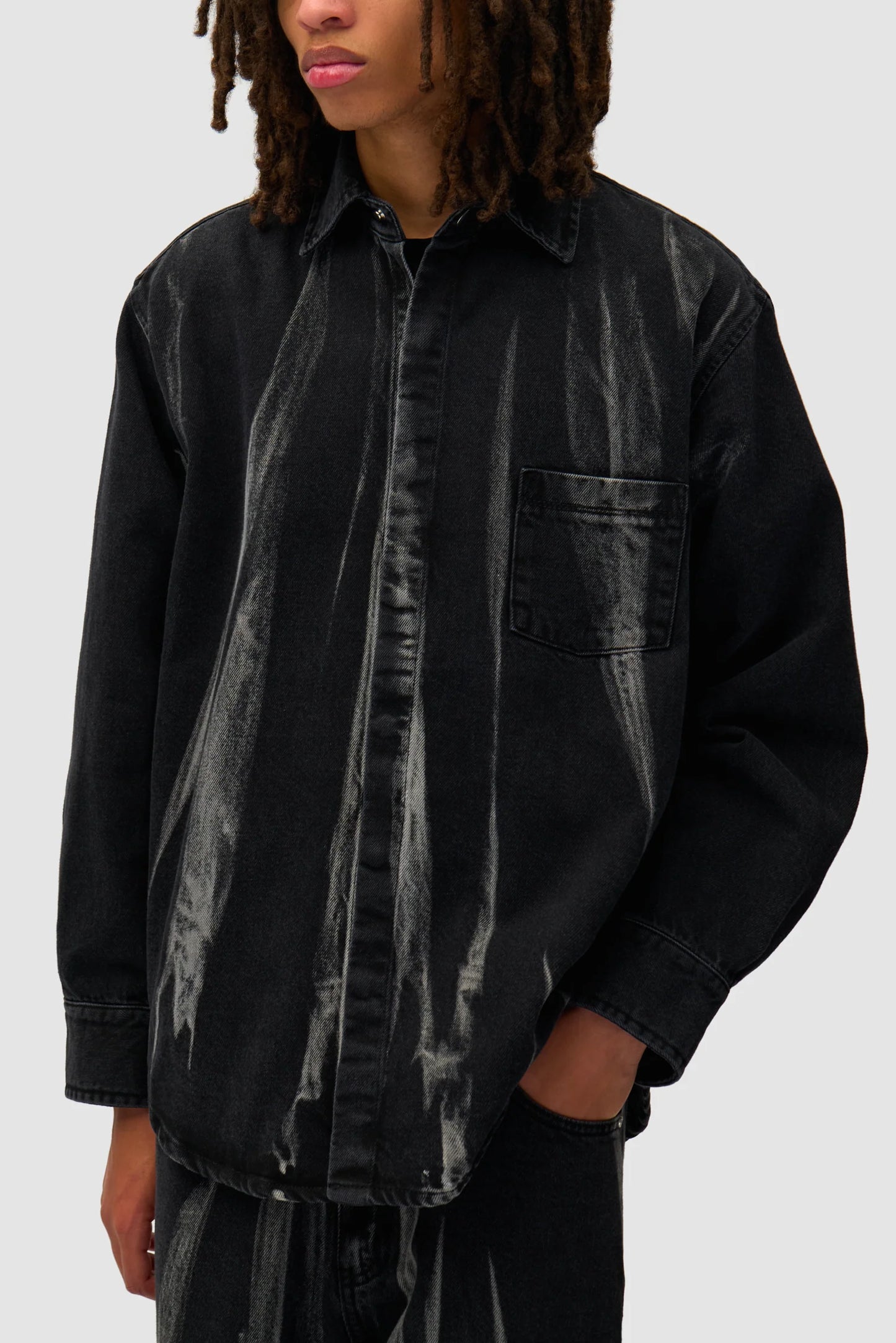 Shirt Black Denim