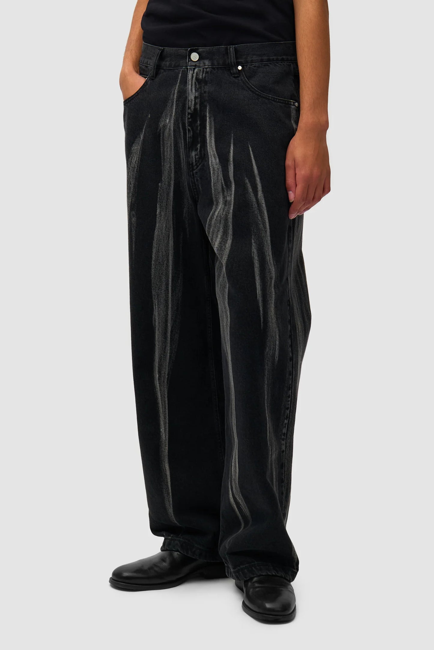 Jeans Washed Black