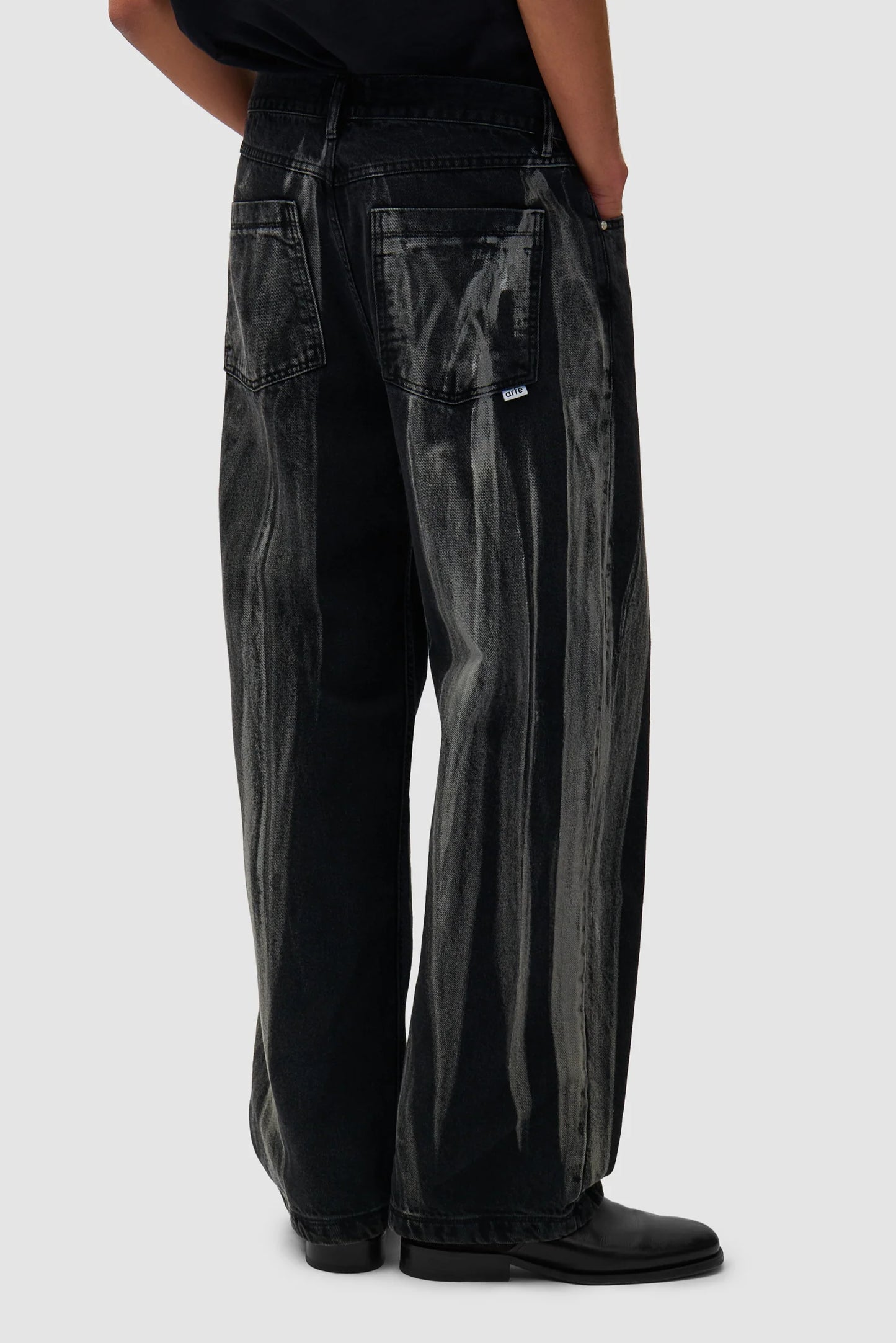 Jeans Washed Black