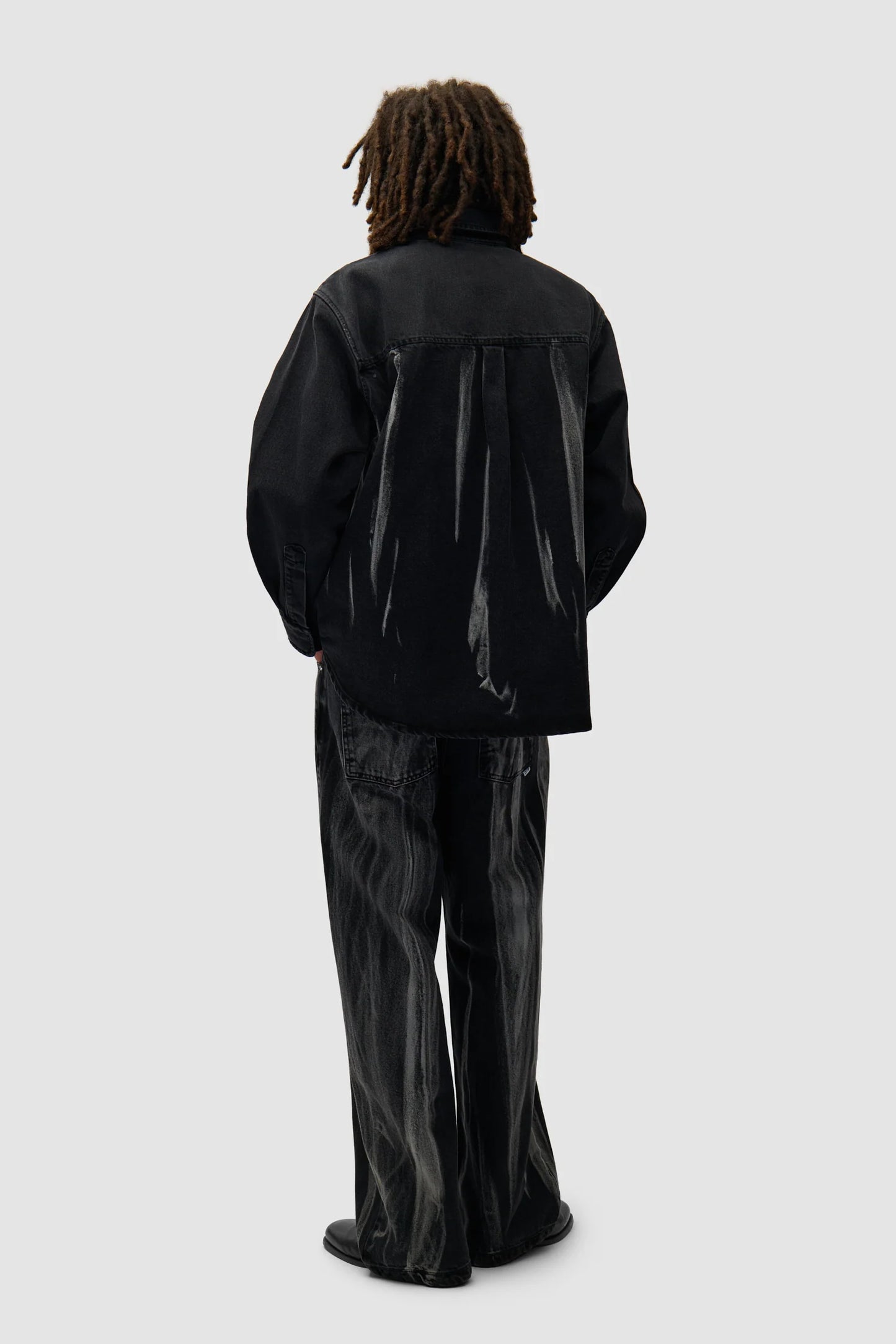 Jeans Washed Black