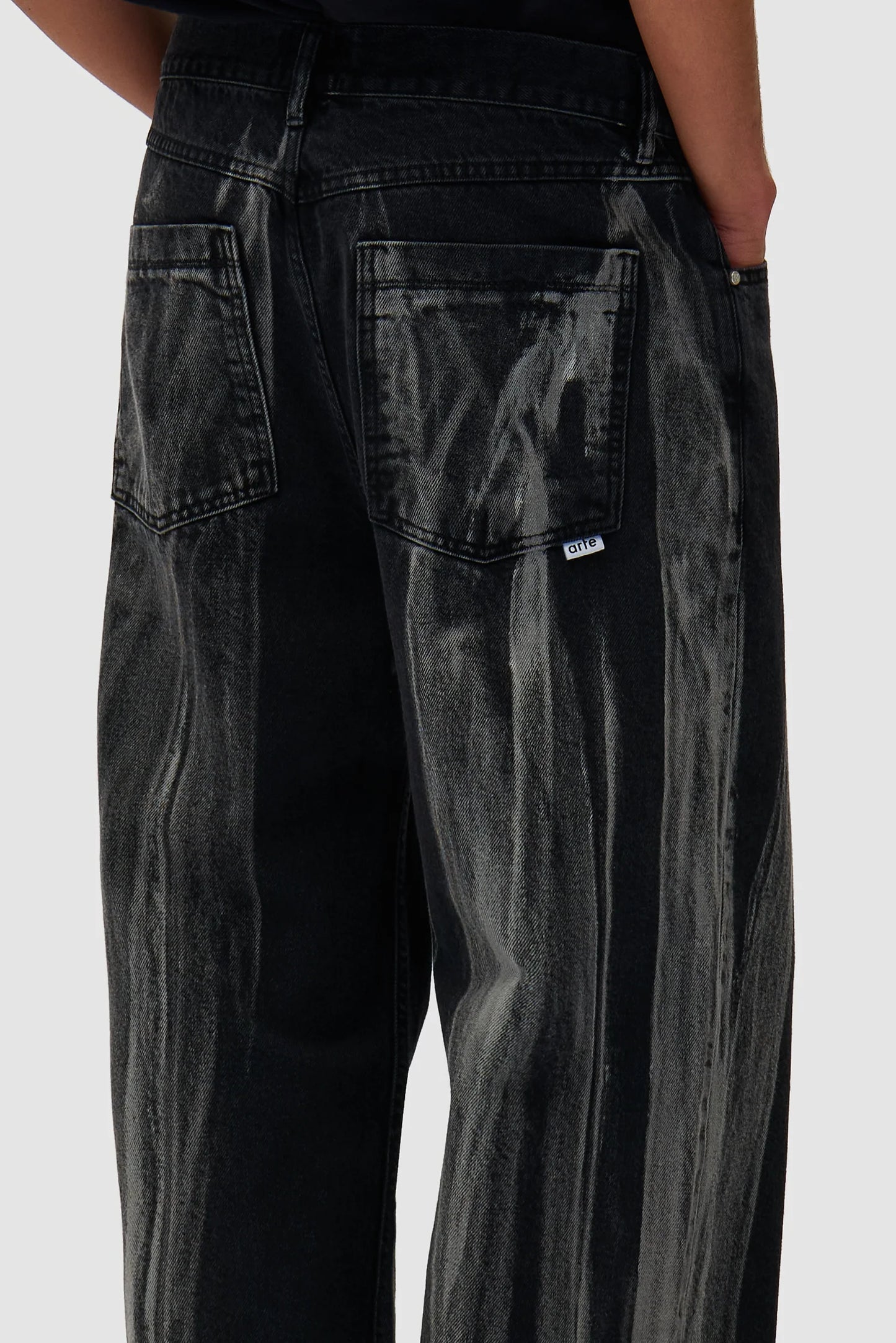 Jeans Washed Black