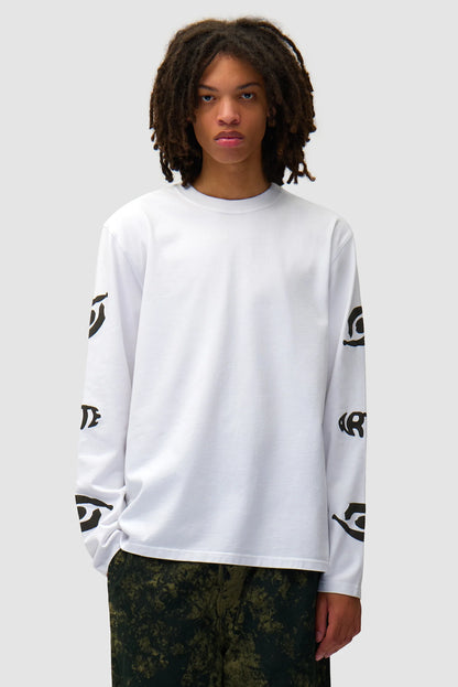 T-shirt Eye Longsleeve White