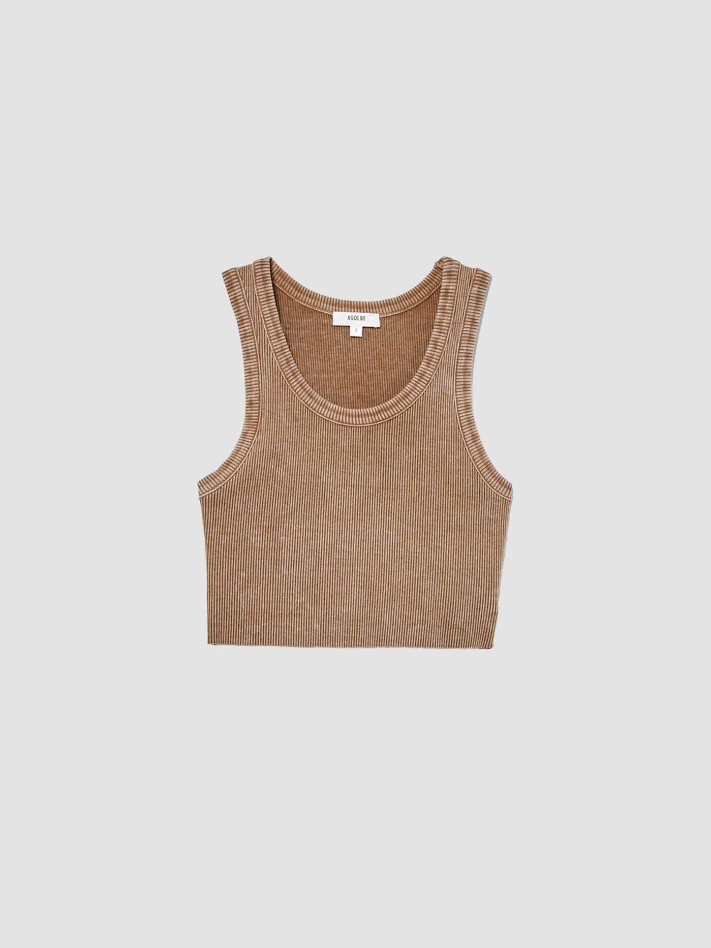 Tank Top Poppy Cropped Bamboo