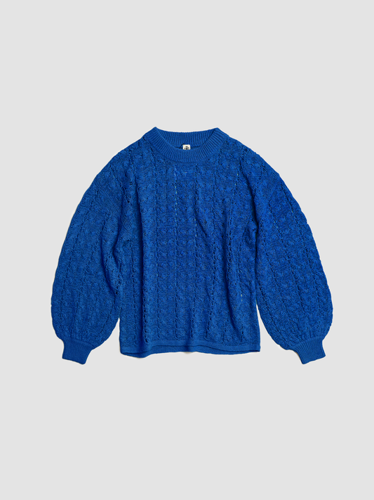 Sweater Donna Linen Blue