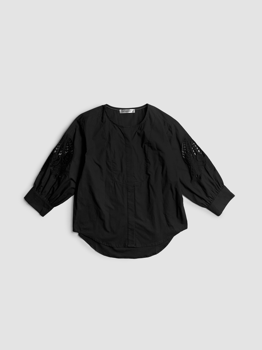 Shirt Kellise Lace Black