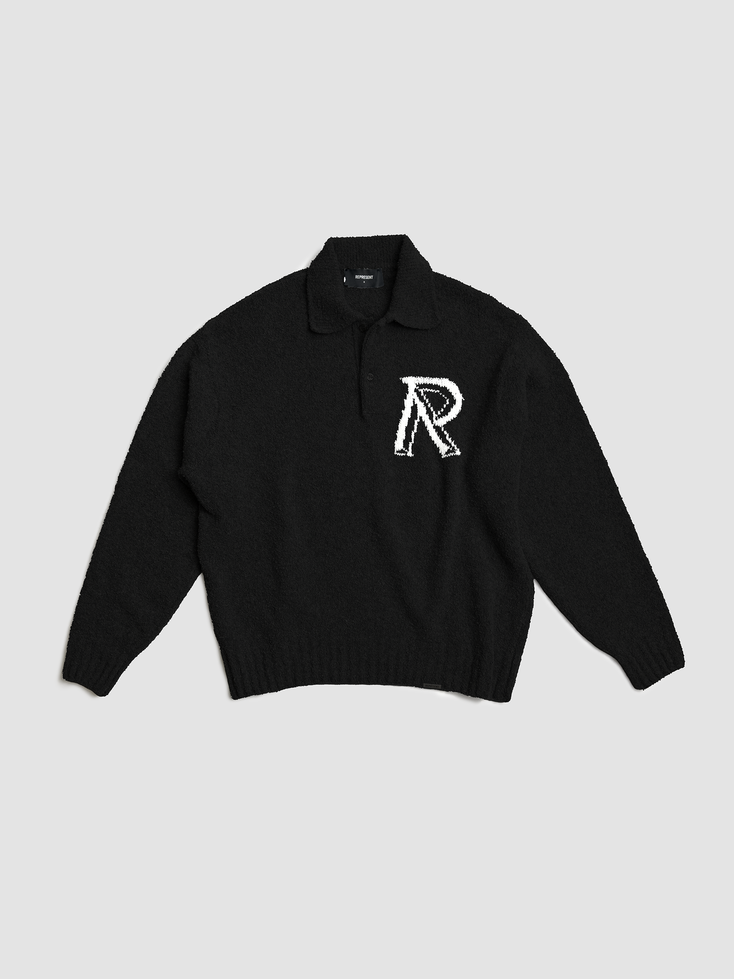 Sweater Initial Polo Black