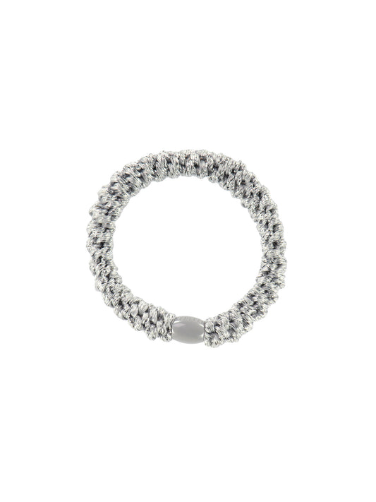 Gumička do vlasů Silver Glitter
