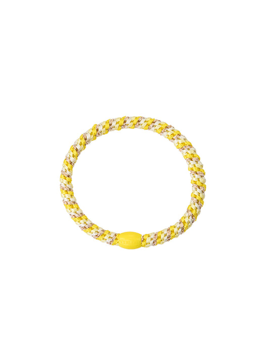 Gumička do vlasů Light Yellow & Gold