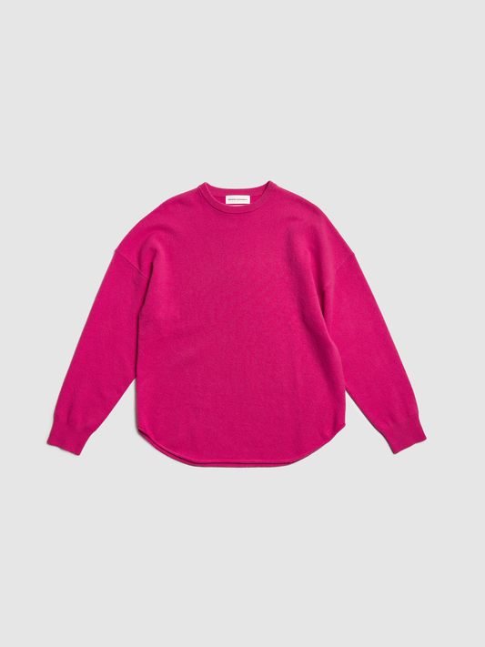 Svetr n53 Crew Hop Dragon Fuchsia