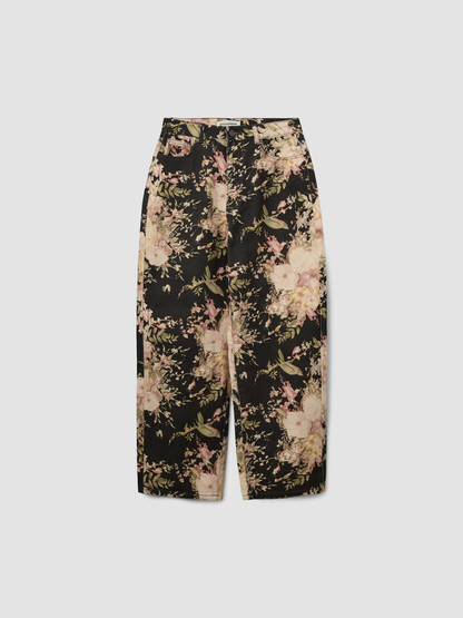 Jeans Barrel Havanas Floral Grey