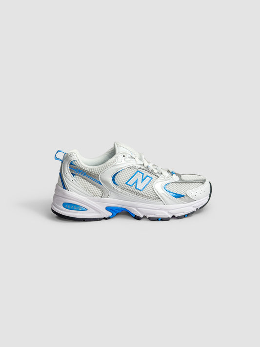 MR530 DRW Sneakers in White & Blue