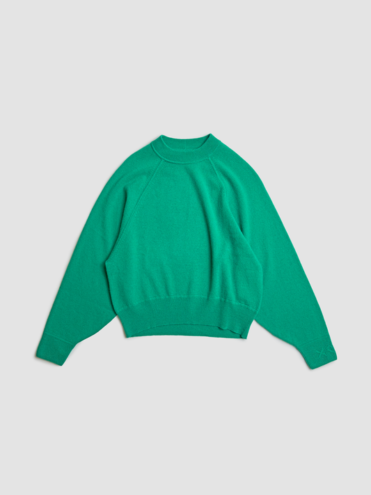 Sweater Boxy Jungle Green